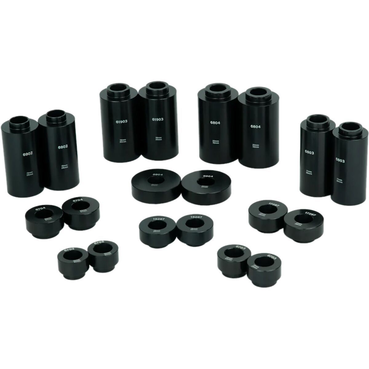 Комплект Abbey Bike Tools Big Drift Kit, зеленый/черный, один размер