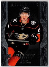 2023-24 Upper Deck Ice Exquisite Collection Rookies DREW HELLESON R32 /499 UD RC