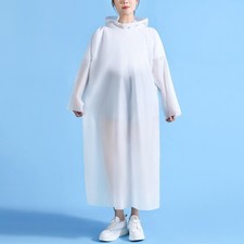 Travel Disposable Raincoat Adult Size Thick Waterproof Lightweight Design