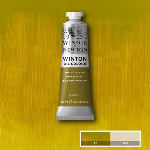 Winton Oil Color, 37ml (1.25-oz) Tube Azo Yellow Green 1.25-oz Tube - Picture 4 of 6