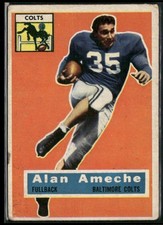 Alan Ameche 1956 Topps #12 Baltimore Colts