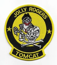US Navy Big Jolly Rogers Tomcat Squadron patch.