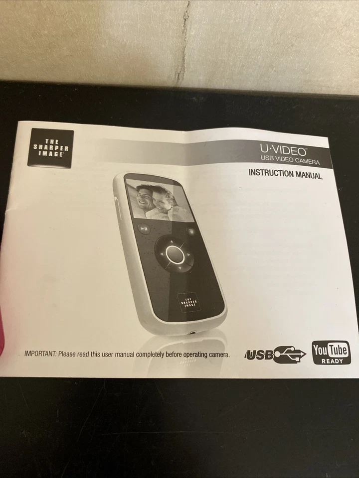 THE SHARPER IMAGE VIDEO CAMERA BUILT IN USB  - Image 4 of 4