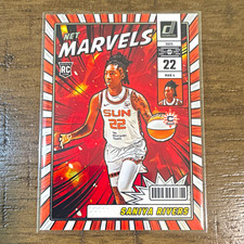 Panini 2025 Donruss WNBA Net Marvels Saniya Rivers Connecticut Sun RC #5