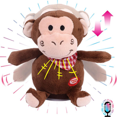 Talking Monkey Repeats What You Say Nodding Electric Interactive Animated Toy Sp