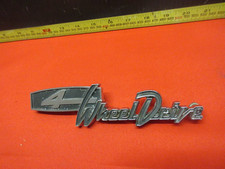 1967-1971 Jeep Jeepster Commando Emblem 4 Wheel Drive 1967-1971 Jeep Jeepster Commando Emblem 4 Wheel Drive