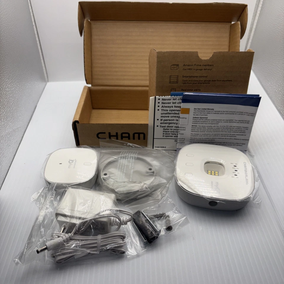 Chamberlain myQ Smart Garage Door Control – Smart Opener Hub – New Open Box - Image 2 of 4