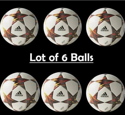 LOT OF 6 Adidas Matchball Finale 14 Champions League 2014-2015 Omb Game Balls