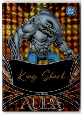 Kakawow DC Aura 2025 No. ADC-SO-54 King Shark Script Art Auto Orange 19/75
