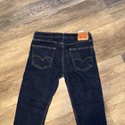 Levis Jeans Mens 36x34 Blue 502 Regular Tapered American Western Dark Wash Denim — photo 6