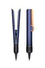 Image of Dyson Airstrait™ Hair Straighteners (Blue/Copper) - Renewed