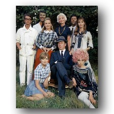 Yves Montand Maria Schell Marthe Keller Photo 8x10 1960s French Film Set