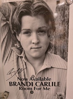 SIGNED Brandi Carlile Vintage Poster