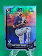 Carson Palmquist 2022 Bowman Draft 1st Edition #BD-31 Sky Blue Foil