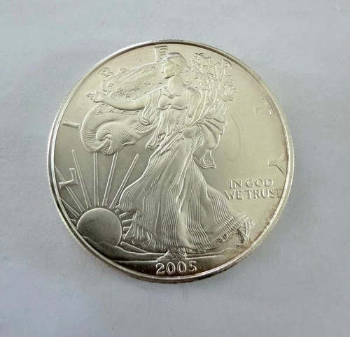 2005 American Silver Eagle 1 OZ .999 Fine Silver BU Uncirculated