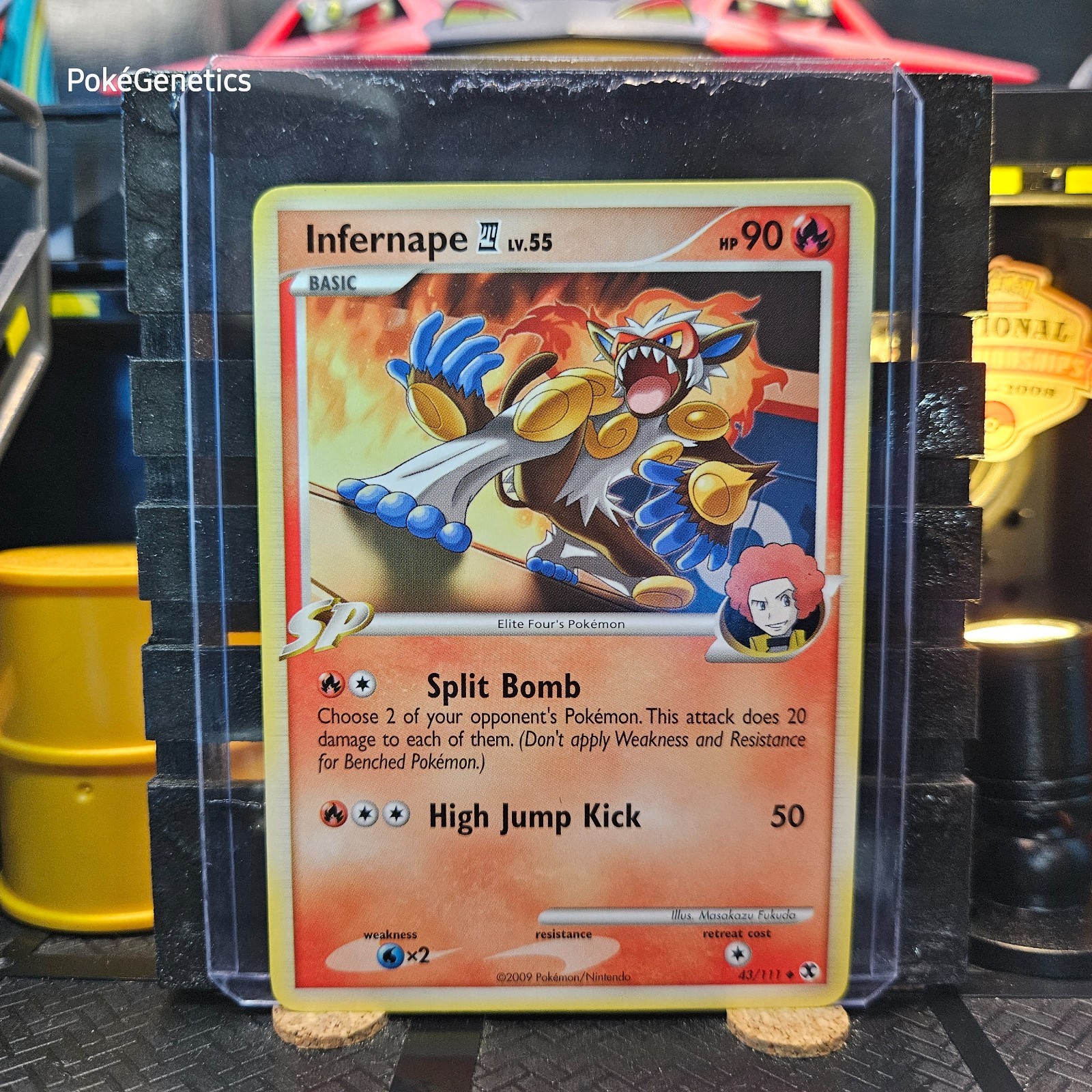 Infernape 4 Rising Rivals Pokémon TCG 43/111 Platinum SP Uncommon