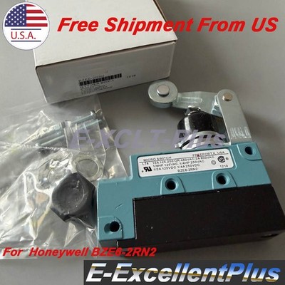 1PCS For Honeywell BZE6-2RN2 Micro Roller Plunger Limit Switch BZE62RN2 US Stock