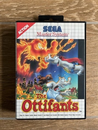 THE OTTIFANTS CLASSIC EN BOÎTE SANS NOTICE SEGA MEGADRIVE PAL