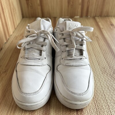 Nike Ebernon Low AQ1775-100 Mens White Lace Up Athletic  display picture 2