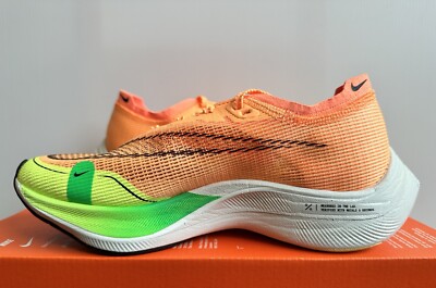 Nike Zoomx Vaporfly Next%2 Peach Cream Green Shock CU4123-801