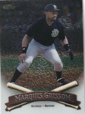 FREE SHIPPING-MINT-1998 Topps Finest No Protector Marquis Grissom #226 BREWERS