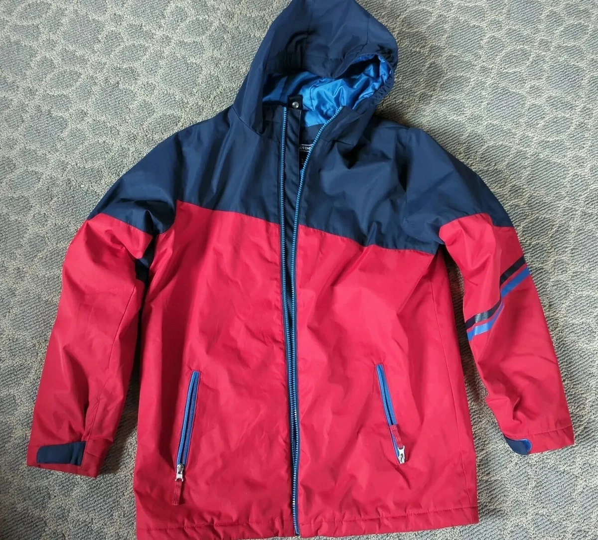 Lands End Large 14-16 Ski Jacket Red and Blue | eBay