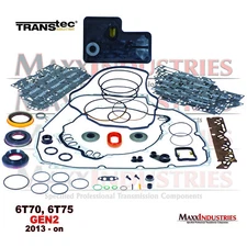 fits GM 6T70 6T75 2013+ GEN2 Transmission Rebuild Kit Gen1 Gaskets-Seals-O-rings