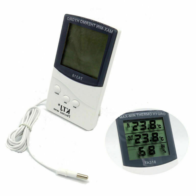 Indoor Outdoor Digital LCD Thermometer Hygrometer Temperature Humidity