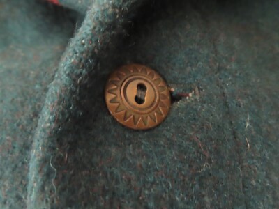 PENDLETON Native Jacket Wool 80s high grade Western Wear L Green