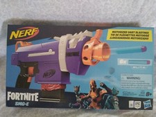 NERF Fortnite SMG-E Blaster -- Motorized Dart Blasting 6-Dart Clip 6-Elite Darts