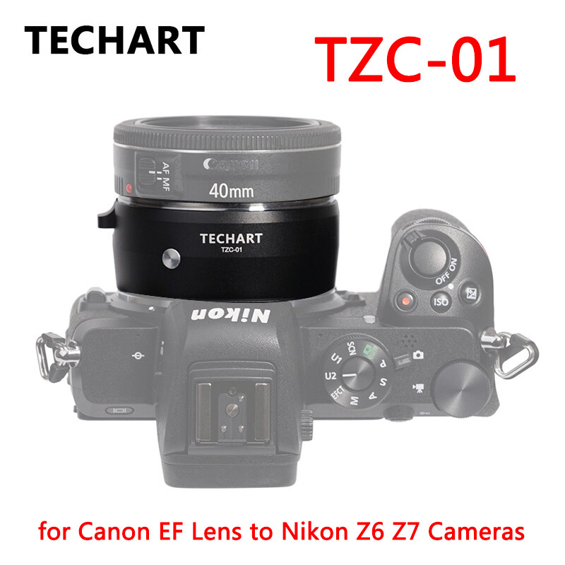 TECHART TZC-01 Lens Adapter for Canon EF Lens to Nikon Z mount Z6