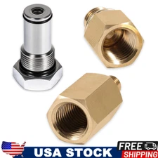 ICP Oil Fuel Rail Adapter IPR Valve Air Test Fitting Tool for 2003-2010 Ford 6.0