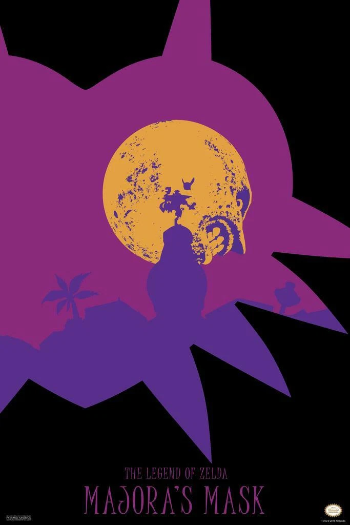 Majoras Mask Moon Art
