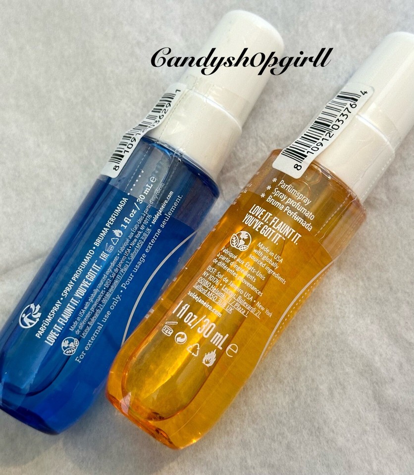 4x SOL DE JANEIRO After Hours/Rio Radiance/Cheirosa 62/76 Perfume Mist