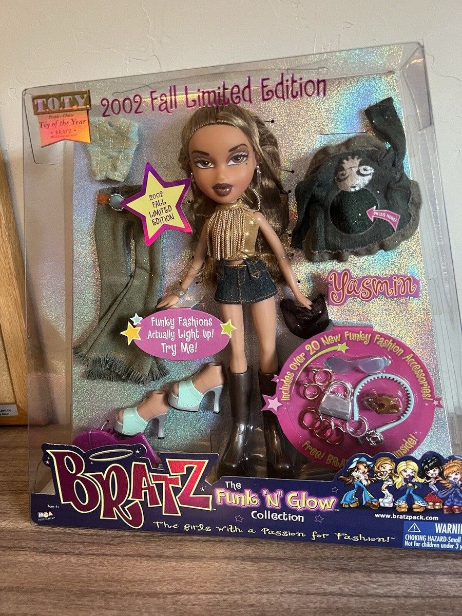Bratz 2002 Yasmin Fall Limited Edition Funk 'N' Glow NIB | eBay