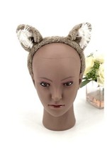Great Wolf Lodge Wolf Ears Headband Gray Souvenir Excellent Condition