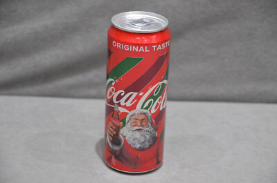 1x Coca Cola Weihnachten 2019 VOLL Alu Dose 330ml Poland Edition Weihnachtsmann