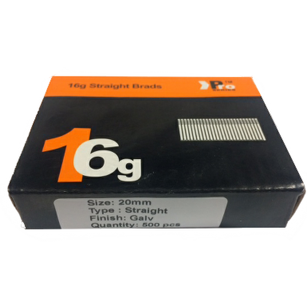 16g finish nails 500 x 20mm (handy starter pack)