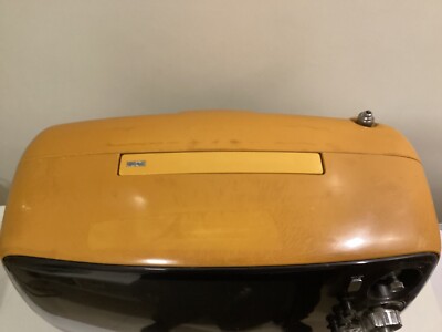 PANASONIC TR-542A SOLID STATE TV 1970s SPACE AGE OCHRE | eBay