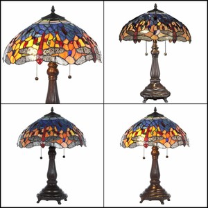 tiffany style dragonfly table lamp
