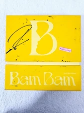 BAMBAM B Signed Promo Album Autographed 2nd Mini GOT7 [US SELLER]