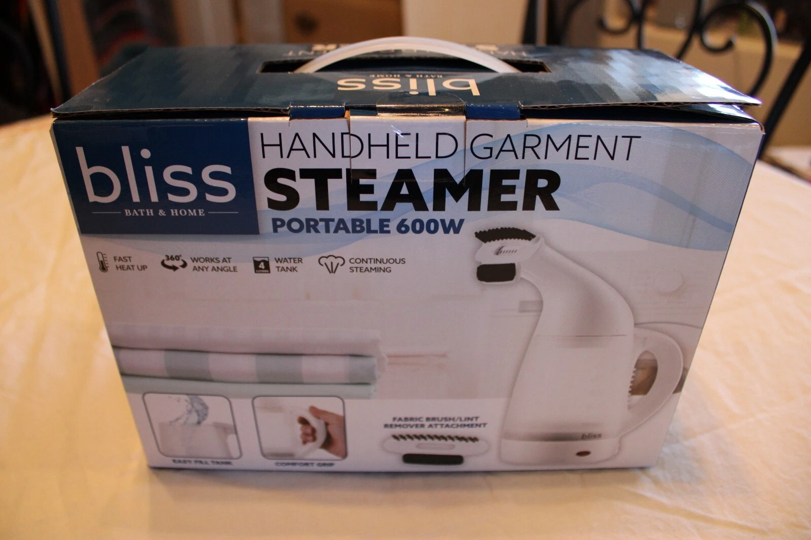 Garment Steamer Handheld portable 600 W Steamer & Lint remover