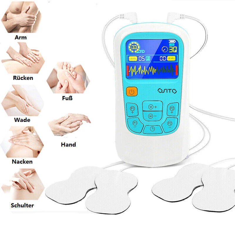 OSITO TENS-Gerät EMS-Muskelstimulator Durchblutungsmassagegerät Schmerzlinderung - Bild 1 von 4