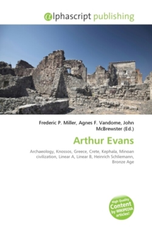 Frederic P. Miller (u. A.) | Arthur Evans | Taschenbuch | Englisch