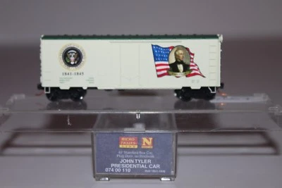 N Scale MTL 07400110 John Tyler Presidential Car 40' Single Door Boxcar C2657 - Image 1 of 2