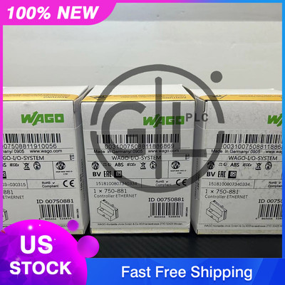 1PCS New WAGO 750-881 750-881 Ethernet Controller PLC Module In Box 750-881
