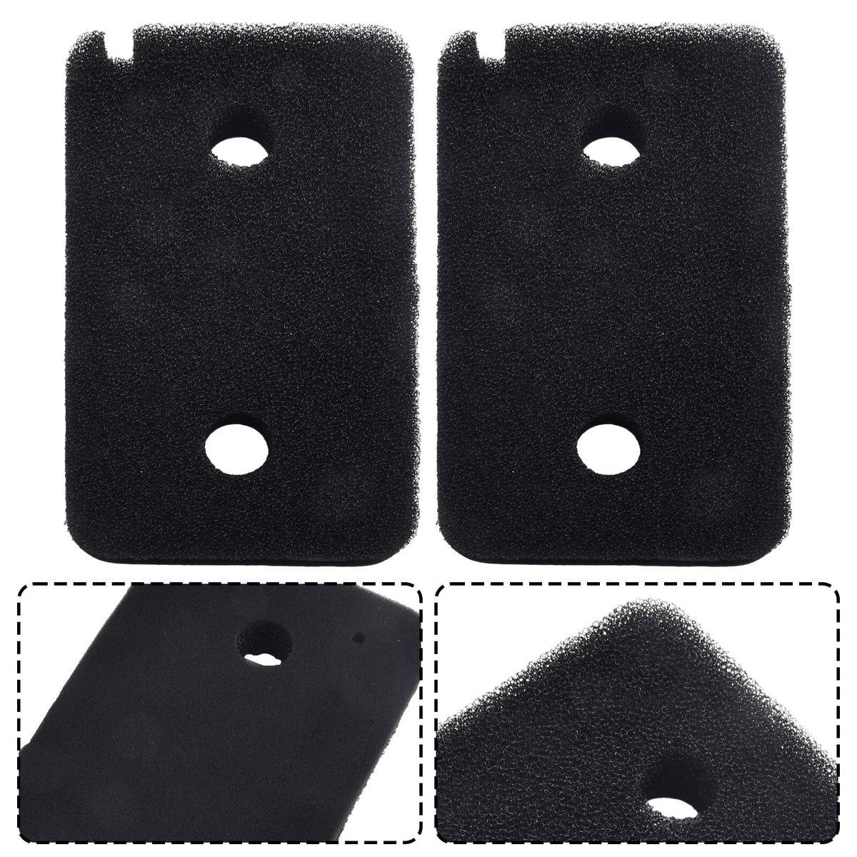 4 stuks wasdroger, sokkelfilter, filter voor droger, sponsfilter, filtermat, schuimfilter, droogfilter, fijne grove filtermat, 207 x 157 x 30 mm, filter voor Miele T1-serie droger