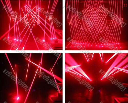 6x500mW Fat638nm Red sharpy beam moving head laser bar light club dj lazer light - Picture 8 of 8
