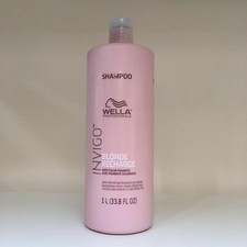 Wella Invigo Blonde Recharge Color Refreshing Shampoo Cool Blonde 33.8 oz