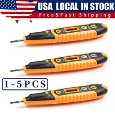 Voltage Electric Tester Volt Detector Test Pen AC DC Non-Contact Sensor 12-1000V